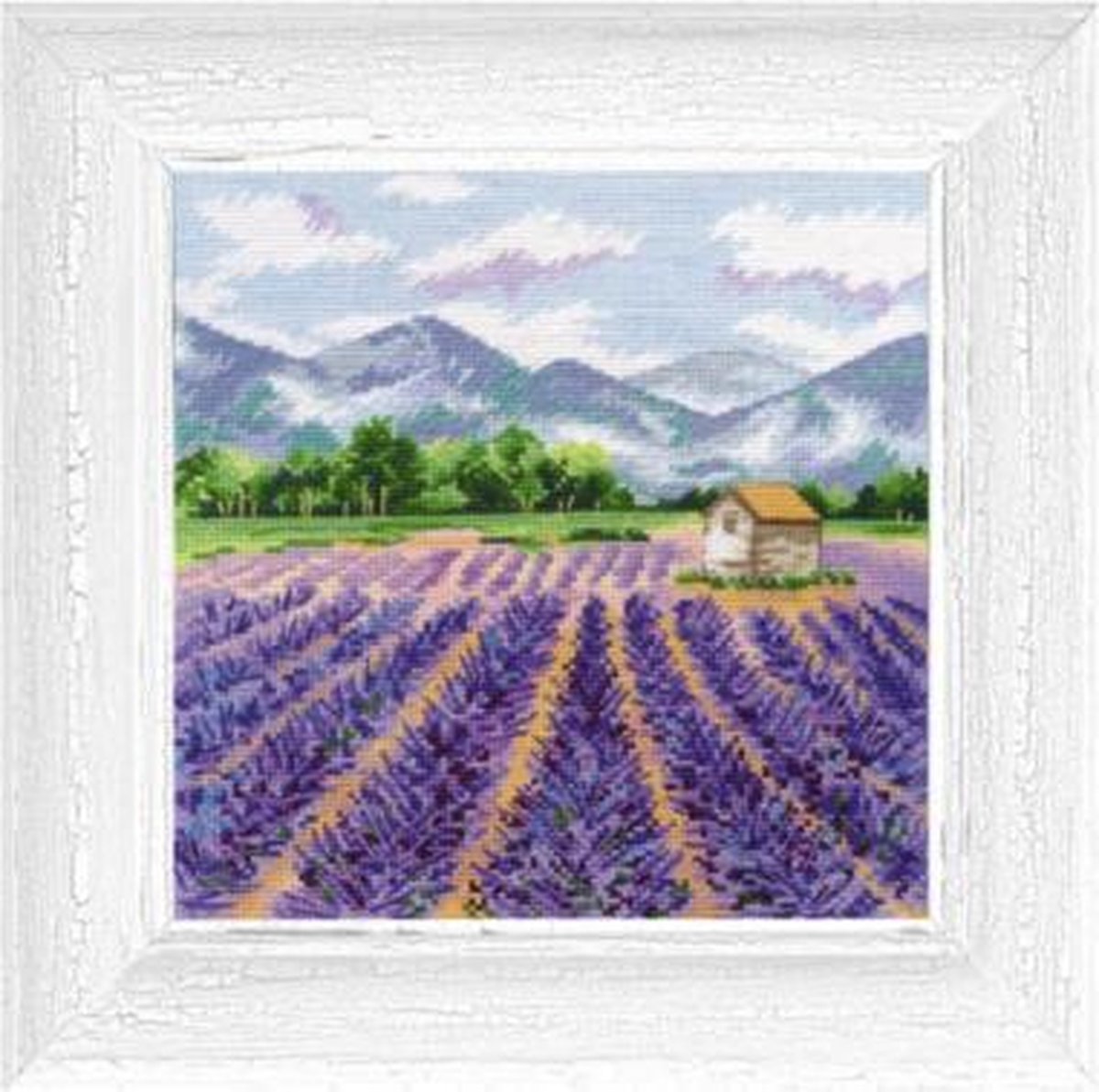 Oven Borduurset Provence 20x20 cm