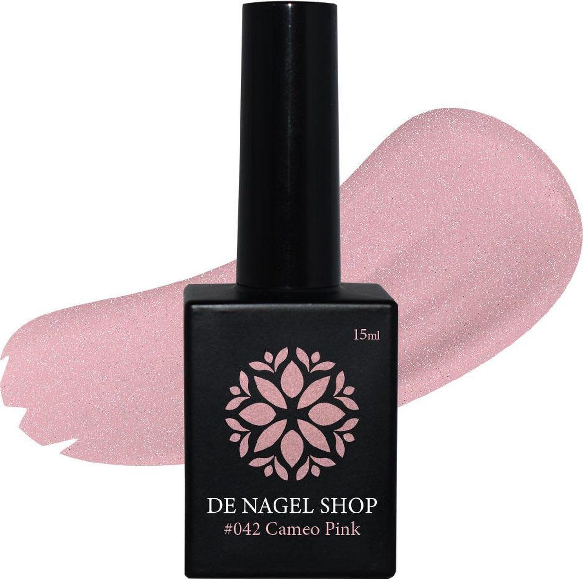 Roze gel nagellak - Cameo Pink 042  Gel nagellak - 15ml - De Nagel Shop - Gelnagels Nagellak