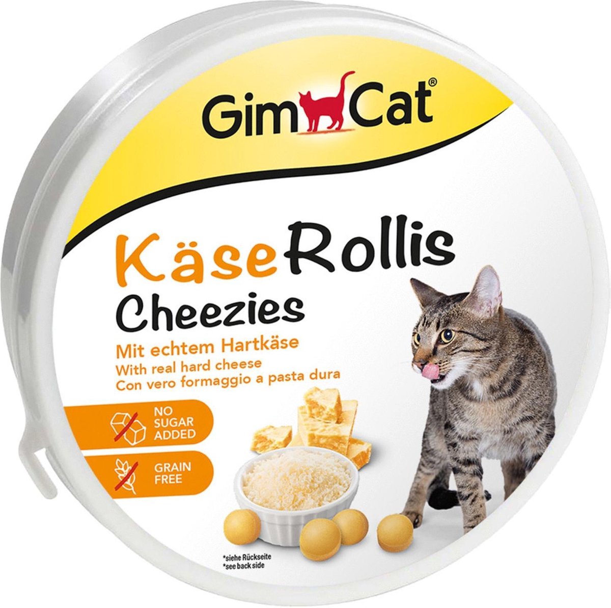 GimCat Kaas Rollis - Kattensnack - 100 St
