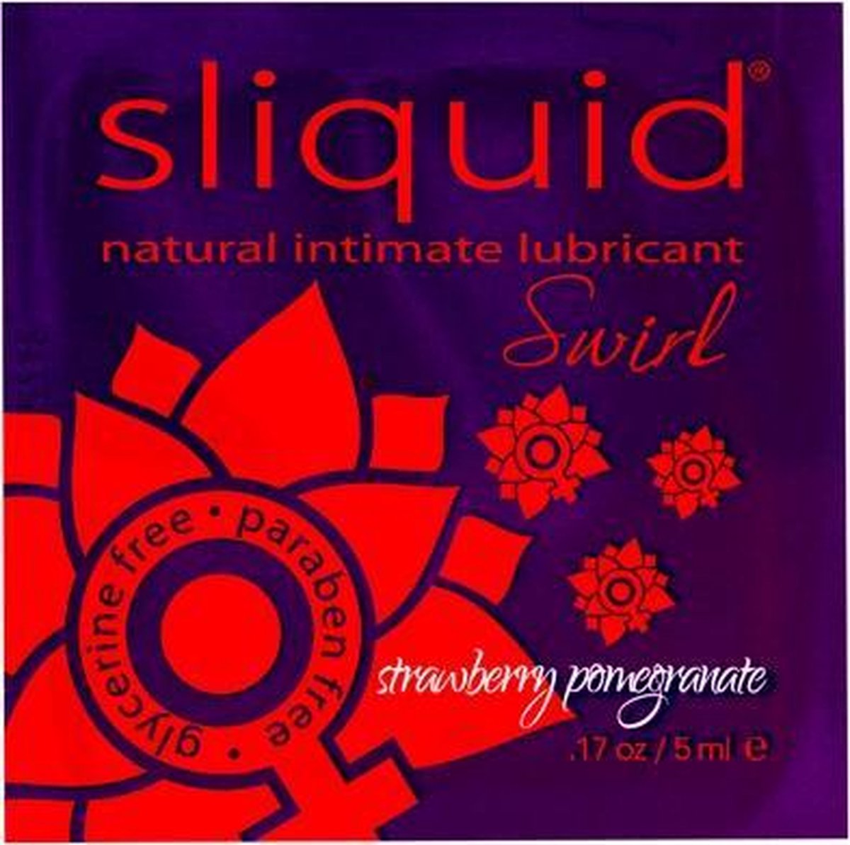 Sliquid Love Toy Sliquid - Naturals Swirl Lubricant Strawberry Pome