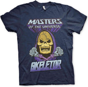 Masters of the Universe Heren Tshirt -S- Skeletor Blauw