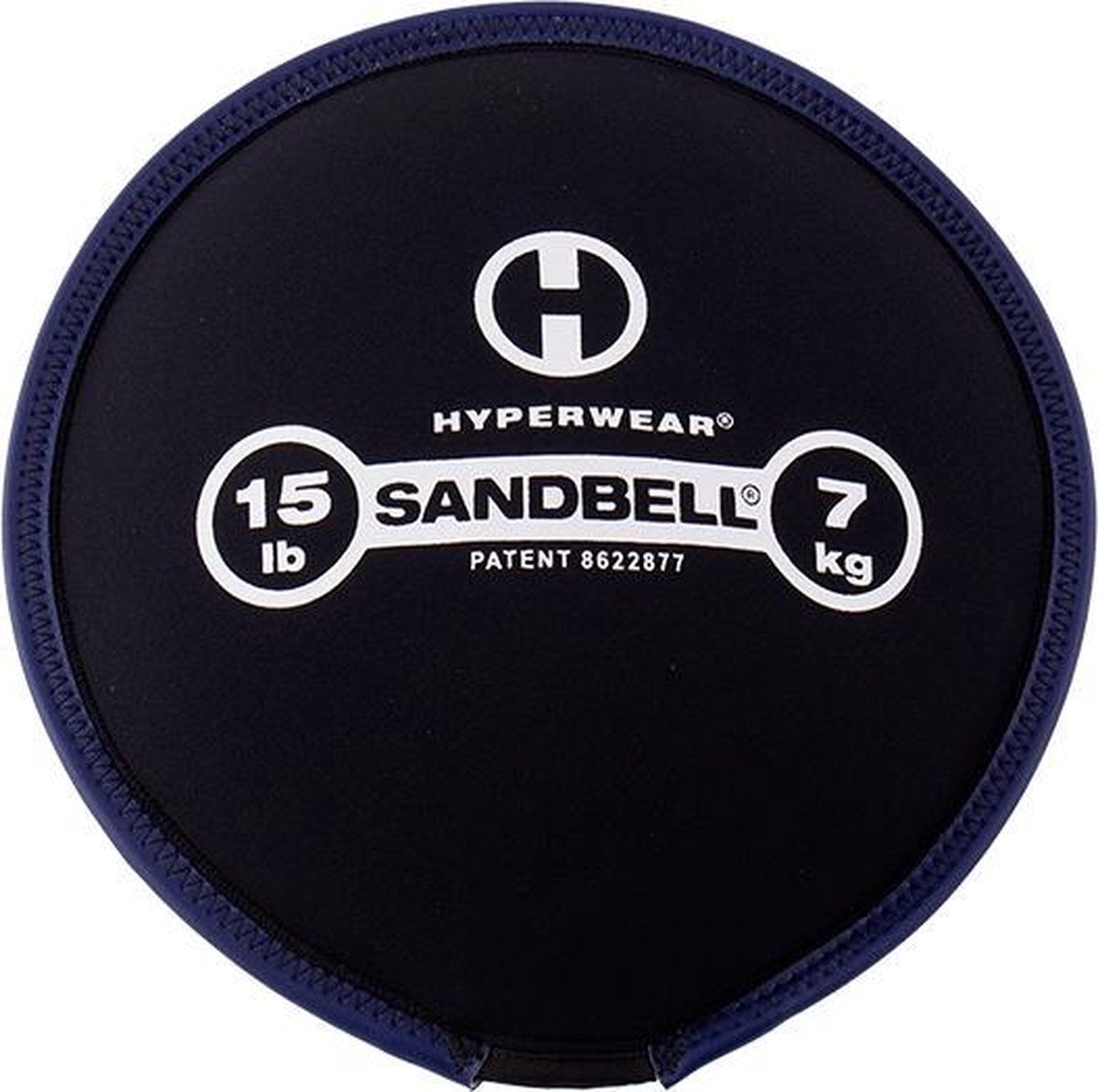 Hyperwear SandBell 7 kg (15 lbs) - indigo