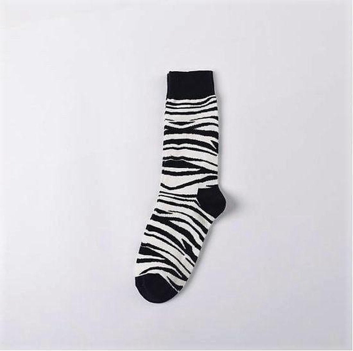 Fun sokken 'Zebraprint' (91042)