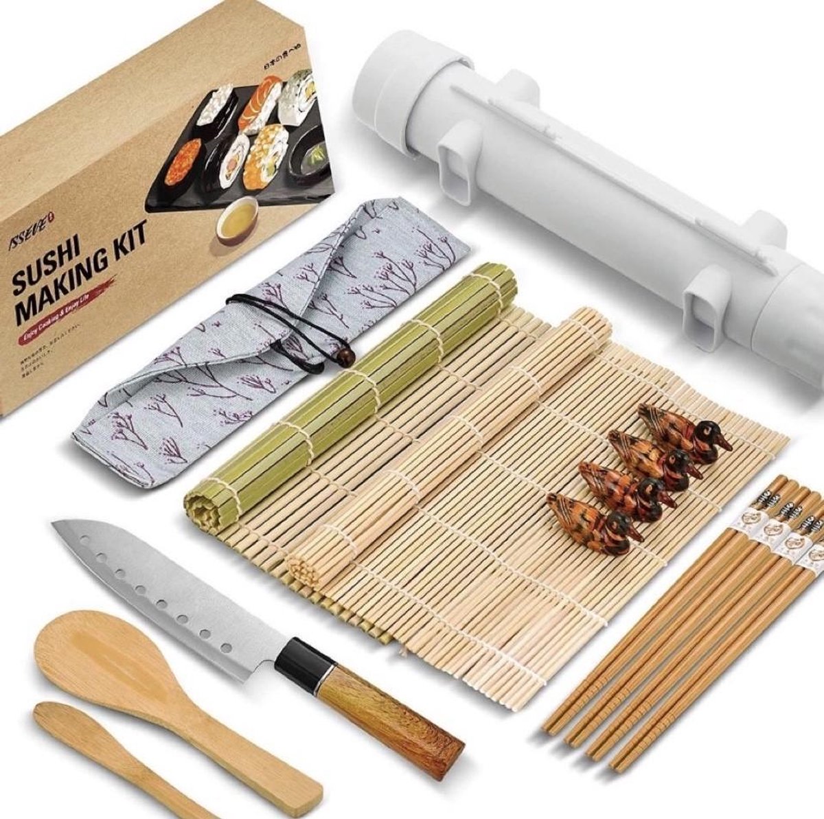 Sushi Set - Sushi Maker - Sushimakers - Sushi Kit - Inclusief Sushi Stokjes