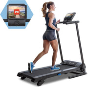 CAPITAL SPORTS Pacemaker F60 loopband t/m 10 km/h - trainingscomputer-  LCD-screen - polssensor - 12 programma's - bluetooth