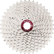 Sunrace Cassette Csmx3 10s 11-42t Aluminium Zilver/rood
