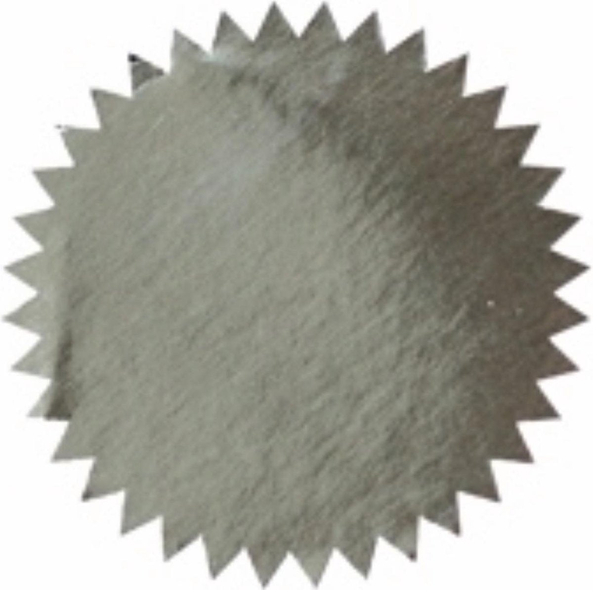 Zilverkleurige sluitzegel