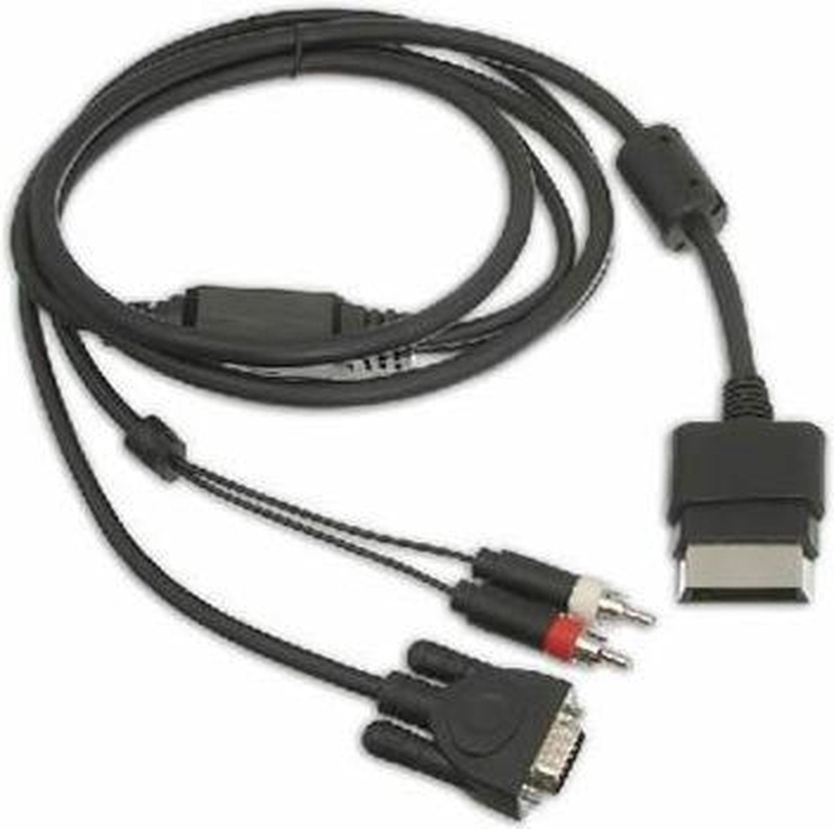 Speedlink VGA/Stereo Kabel Zwart Xbox 360