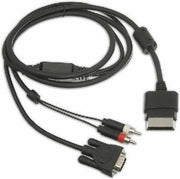 Speedlink VGA/Stereo Kabel Zwart Xbox 360
