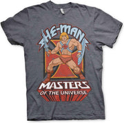 Masters of the Universe Heren Tshirt -XL- He-Man Grijs