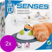 Catit Senses Massage - Kattenspeelgoed - 2 x per stuk