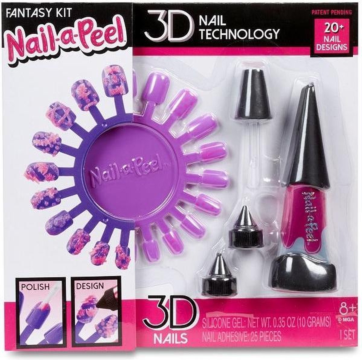 Nail-a-Peel Starter Kit- Fantasy Kit