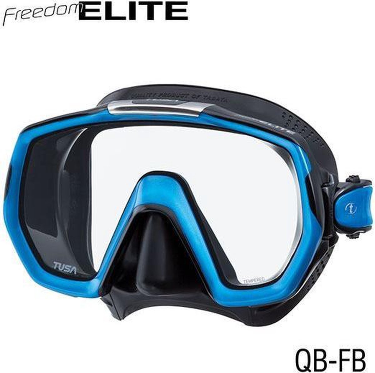TUSA Freedom Elite duikbril - zwart/blauw