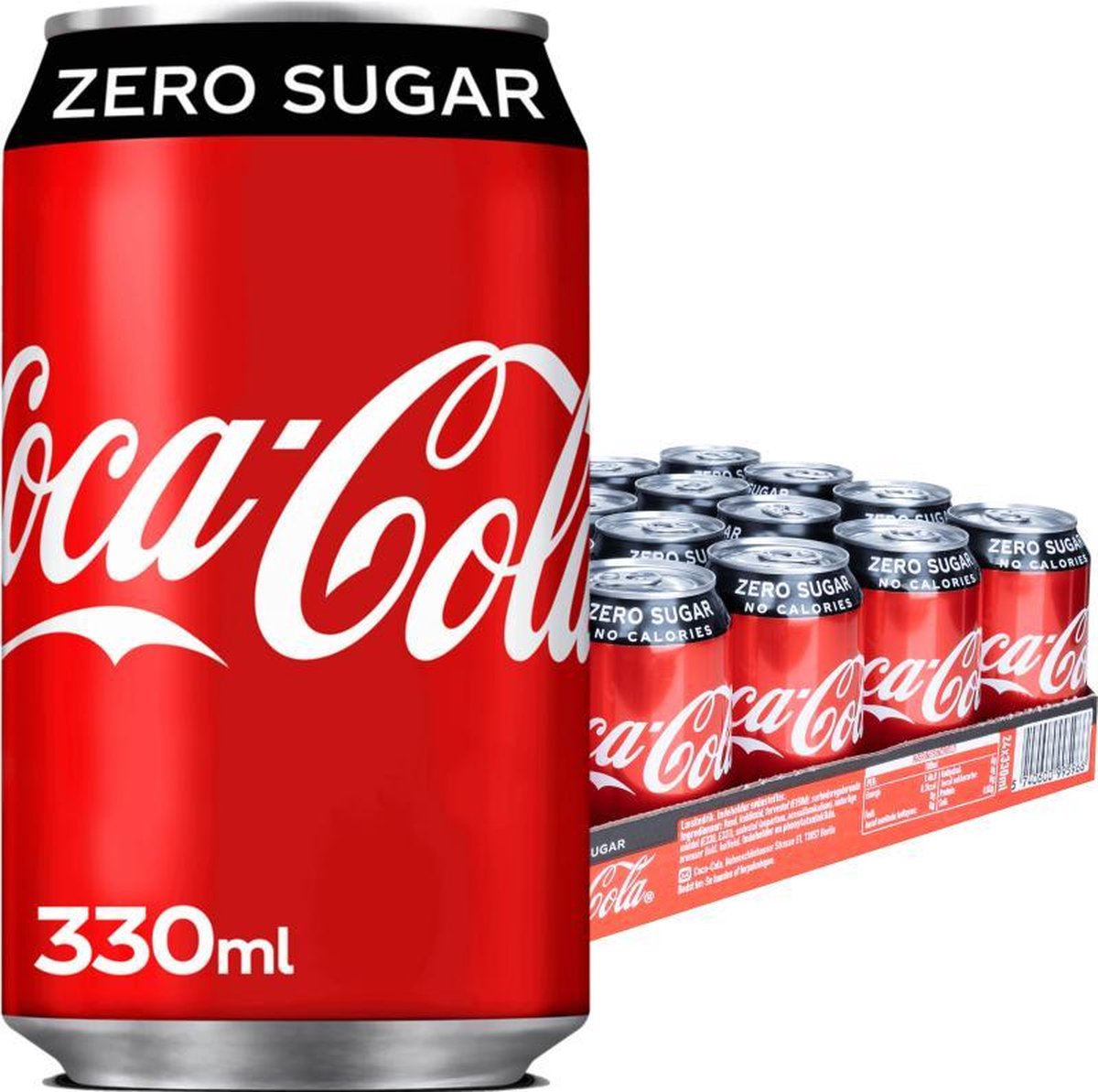 Coca Cola Zero - 24 x 330ml