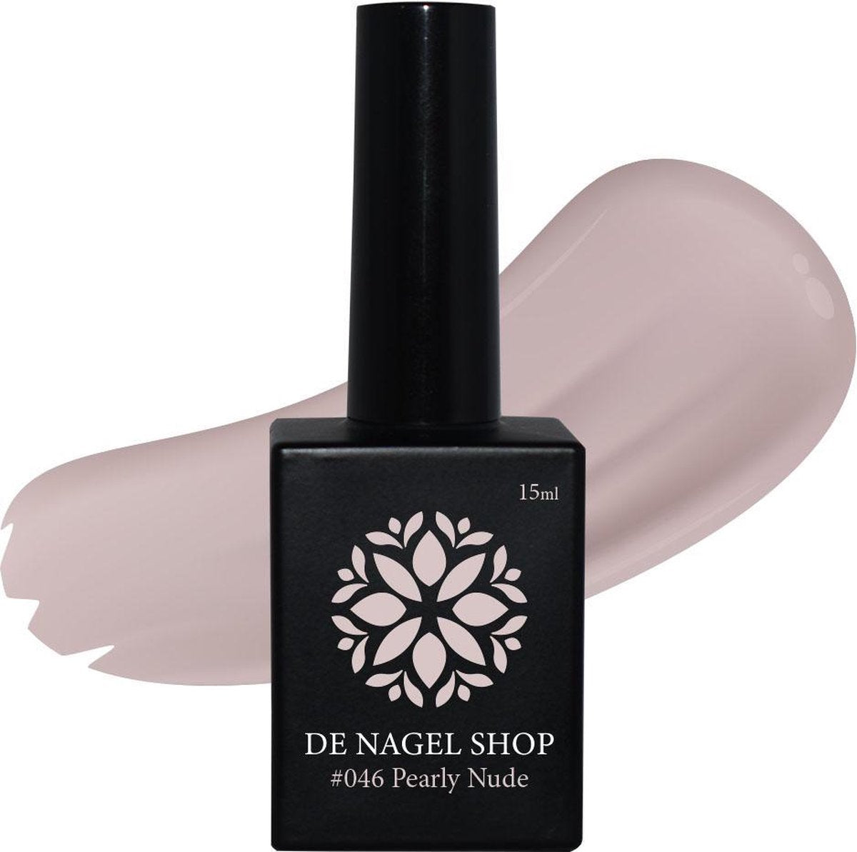 Nude gel nagellak - Pearly Nude 046  Gel nagellak - 15ml - De Nagel Shop - Gelnagels Nagellak