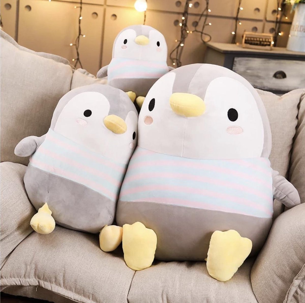 Grote Pinguïn Plush 50cm - zacht -groot