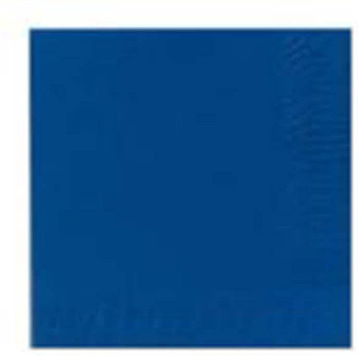Servet celstof 33x33cm 3-laags blauw-d