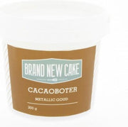 Brand New Cake - Cacaoboter Gekleurd Metallic Goud (200g)