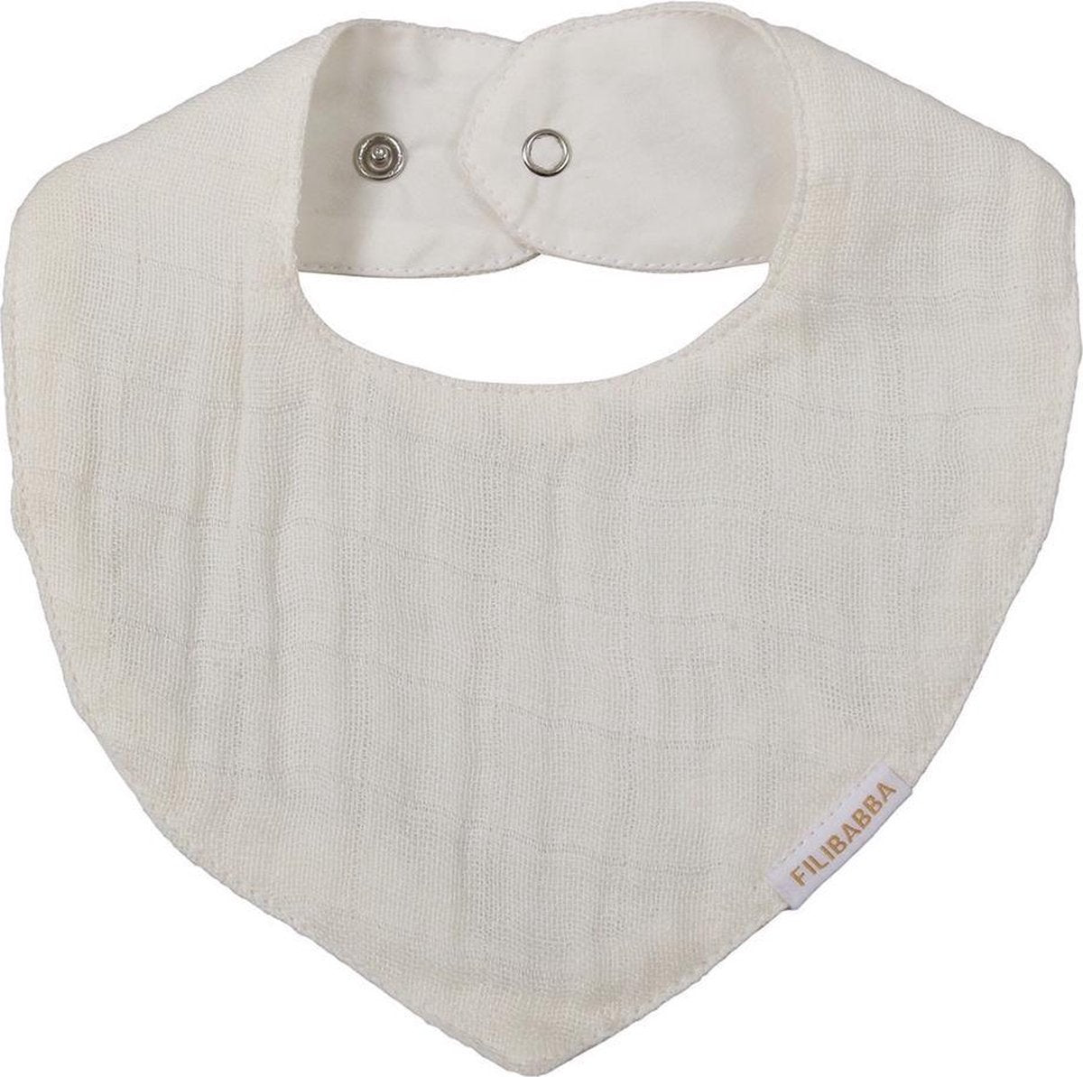 Filibabba Tetra Slabbetje - White - One Size