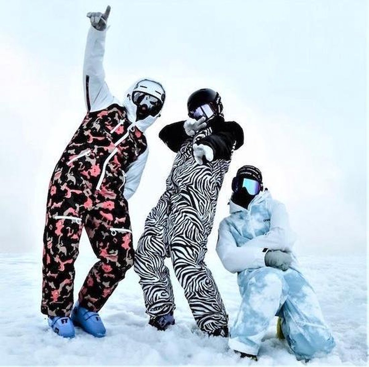Oneskee original Pro suit Zebra - XS - Skipak vrouwen - waterkolom 10