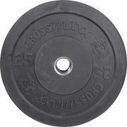 Olympische Bumper Plate 50mm 25 kg - zwart
