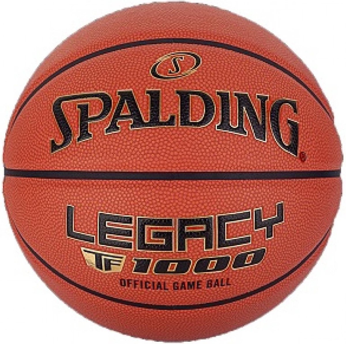 Spalding BasketbalVolwassenen - oranje - zwart - goud
