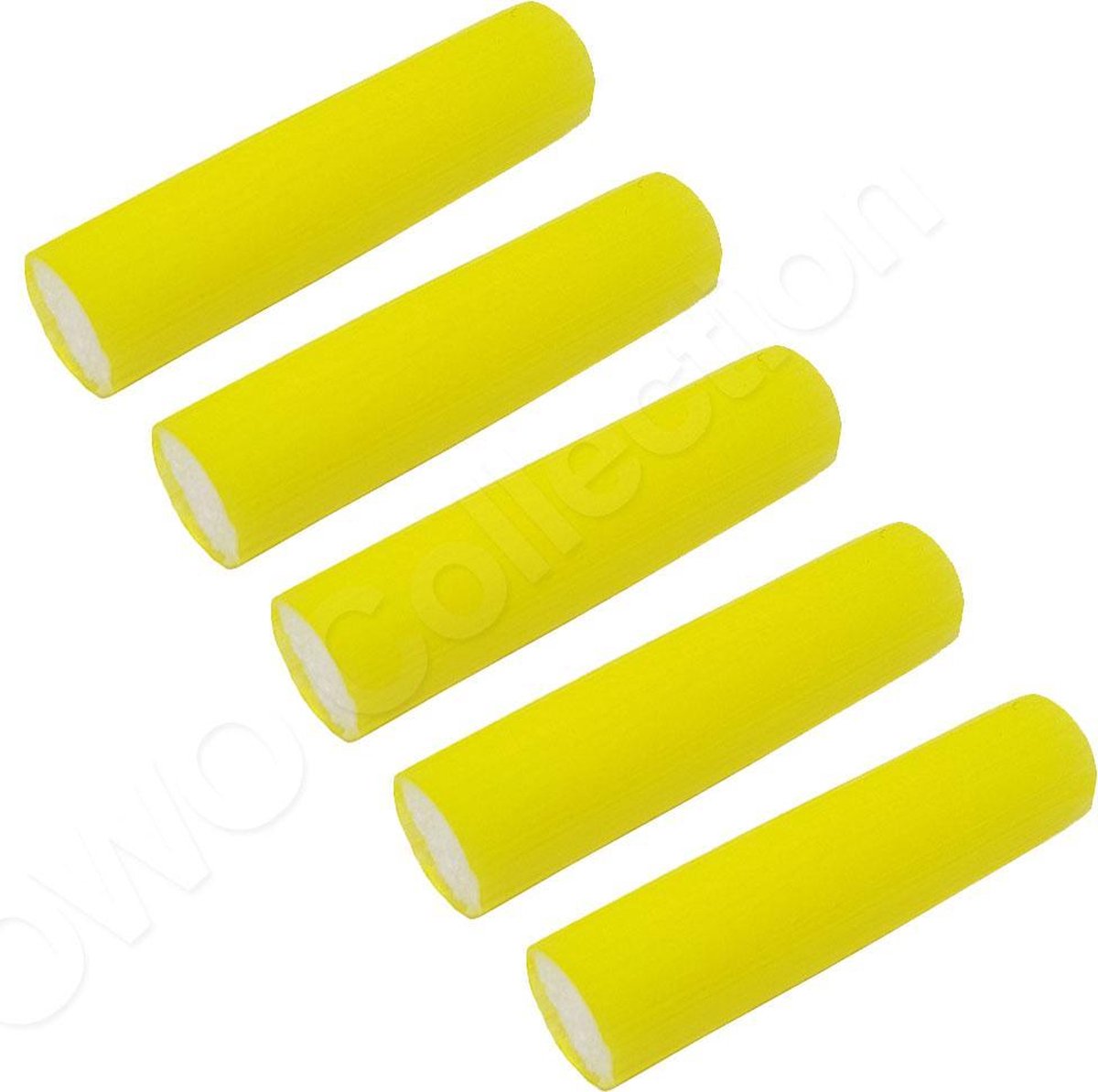 Geurstaven luchtverfrisser deodorantstick voor in de stofzuiger stofzuigerzak of stofreservoir - GEEL - 5 stuks Geurstaafjes - Citroen geur