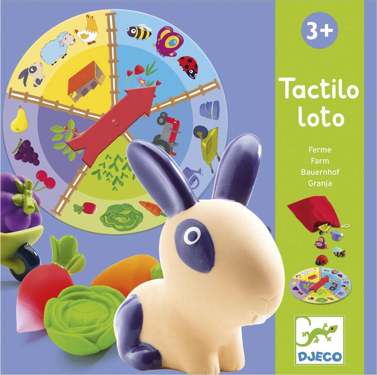 DJECO - Tastspelletje - Tactilo Loto - 3+
