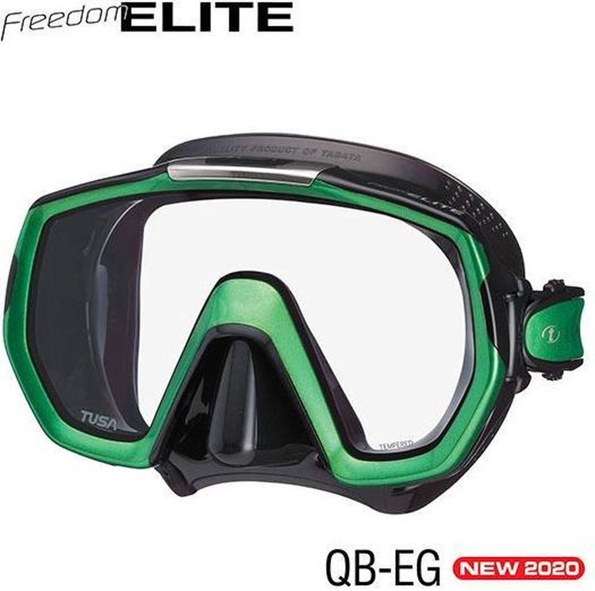TUSA Freedom Elite duikbril - zwart/groen