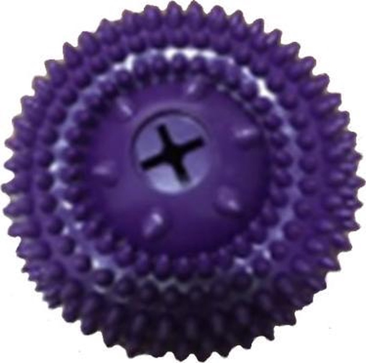 Een rubber speeltje in de vorm van een wiel