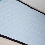 Speelkleed blauw 195 x 145 Deluxe EXTRA DIK - Liefboefje - Groot Speelkleed Baby - Speelmat Kinderen - Babymat XL - Kindervloerkleed - Kraamcadeau - Speelkleed Kinderen - 50+ design speelkleden