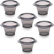 Lékué 6 moelleuxvormen Crystal - Silicone - 6 Stuks - 6cm