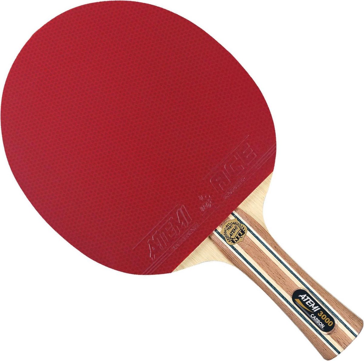 Atemi Tafeltennisbat eco 3000 ittf carbon anatomic