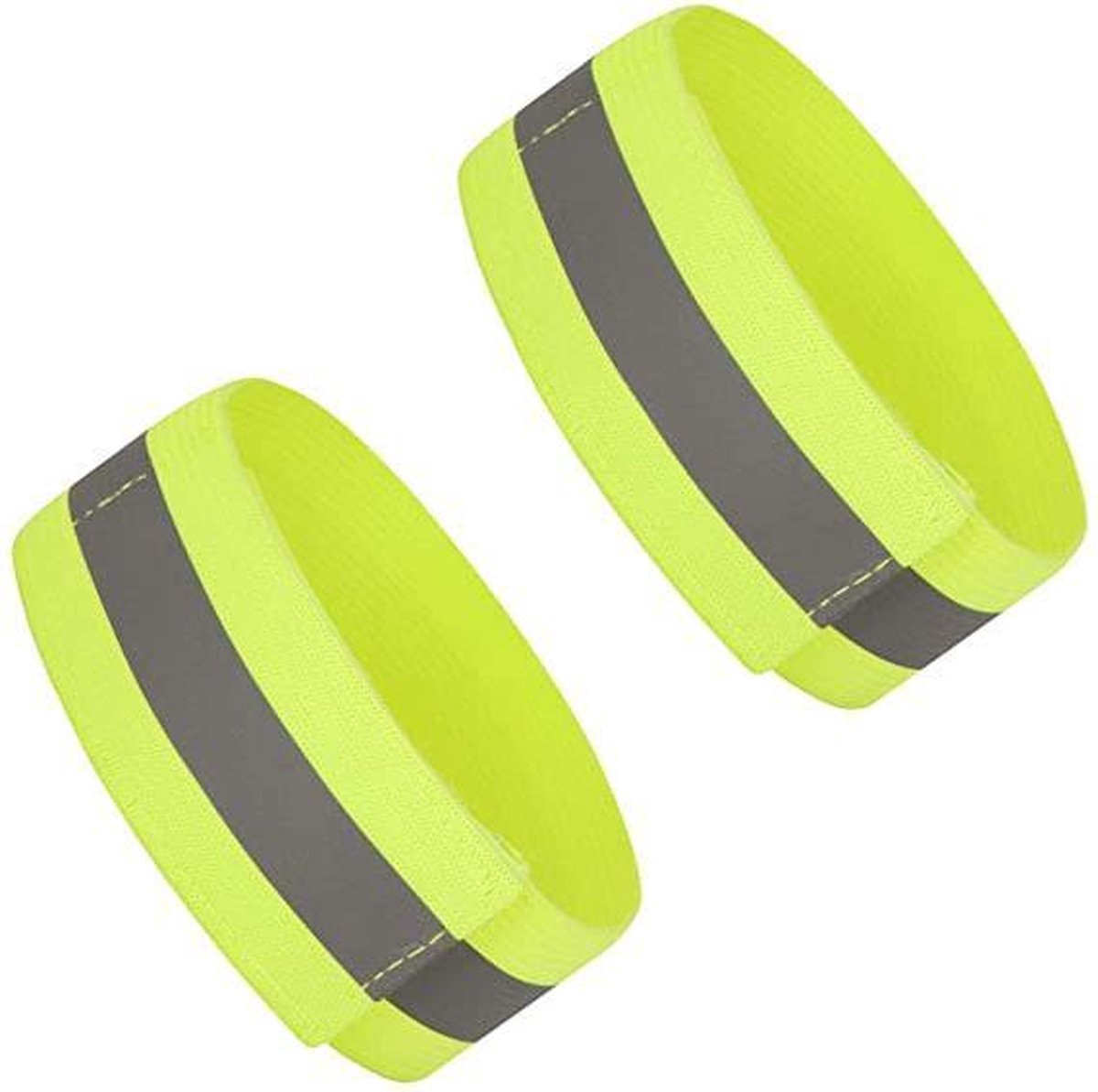 Doodadeals® | Reflecterende Armbanden |Hardloop band reflectie | Armband Hardlopen | Reflectie Armbanden | Geel | 2 stuks