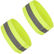 Doodadeals® | Reflecterende Armbanden |Hardloop band reflectie | Armband Hardlopen | Reflectie Armbanden | Geel | 2 stuks