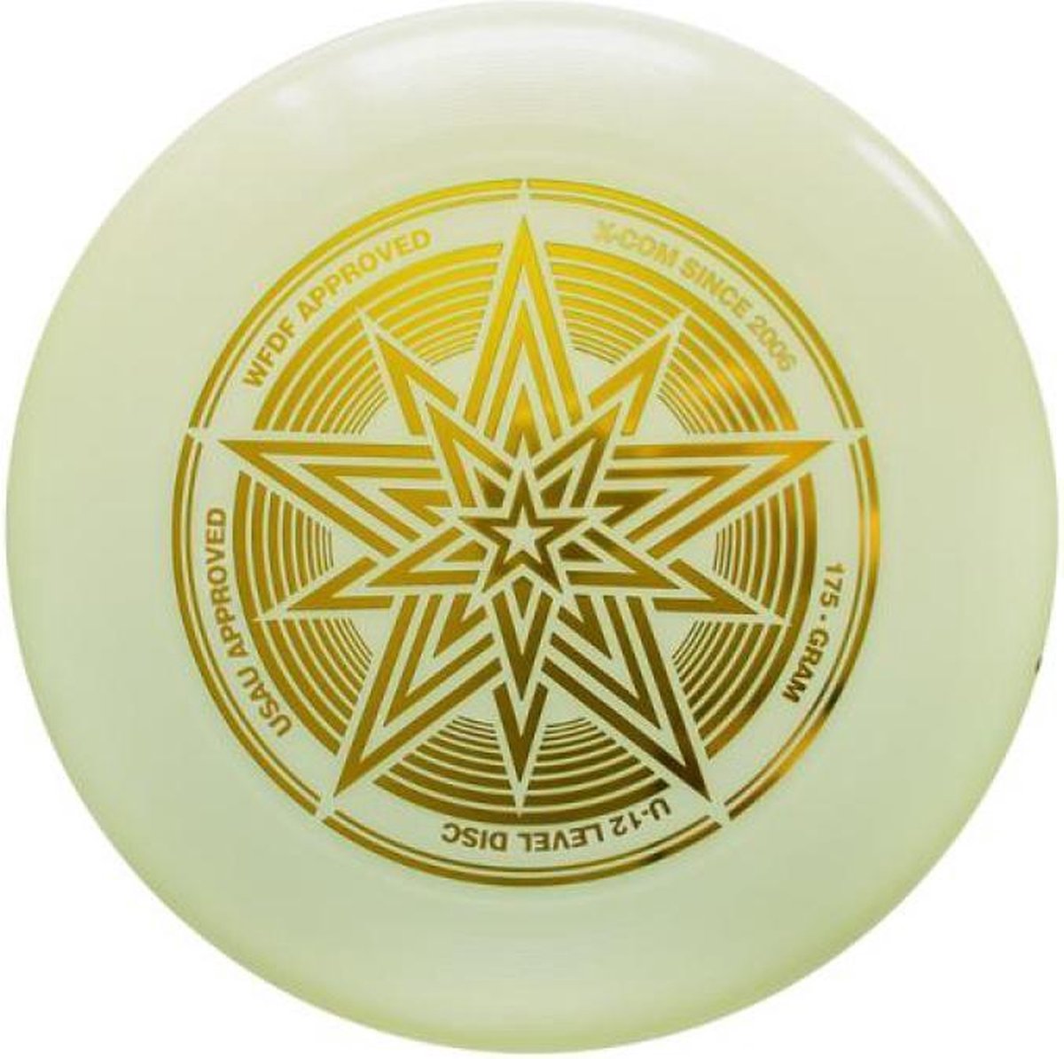 X-COM Ultimate Star Frisbee - 175 gram - Night Glow