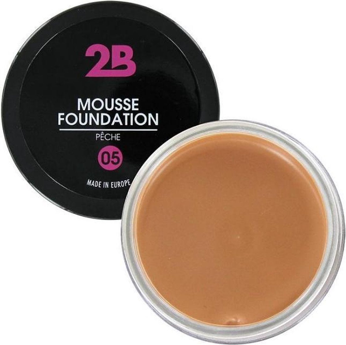 2B Cosmetica Foundation Mousse 05 Peche
