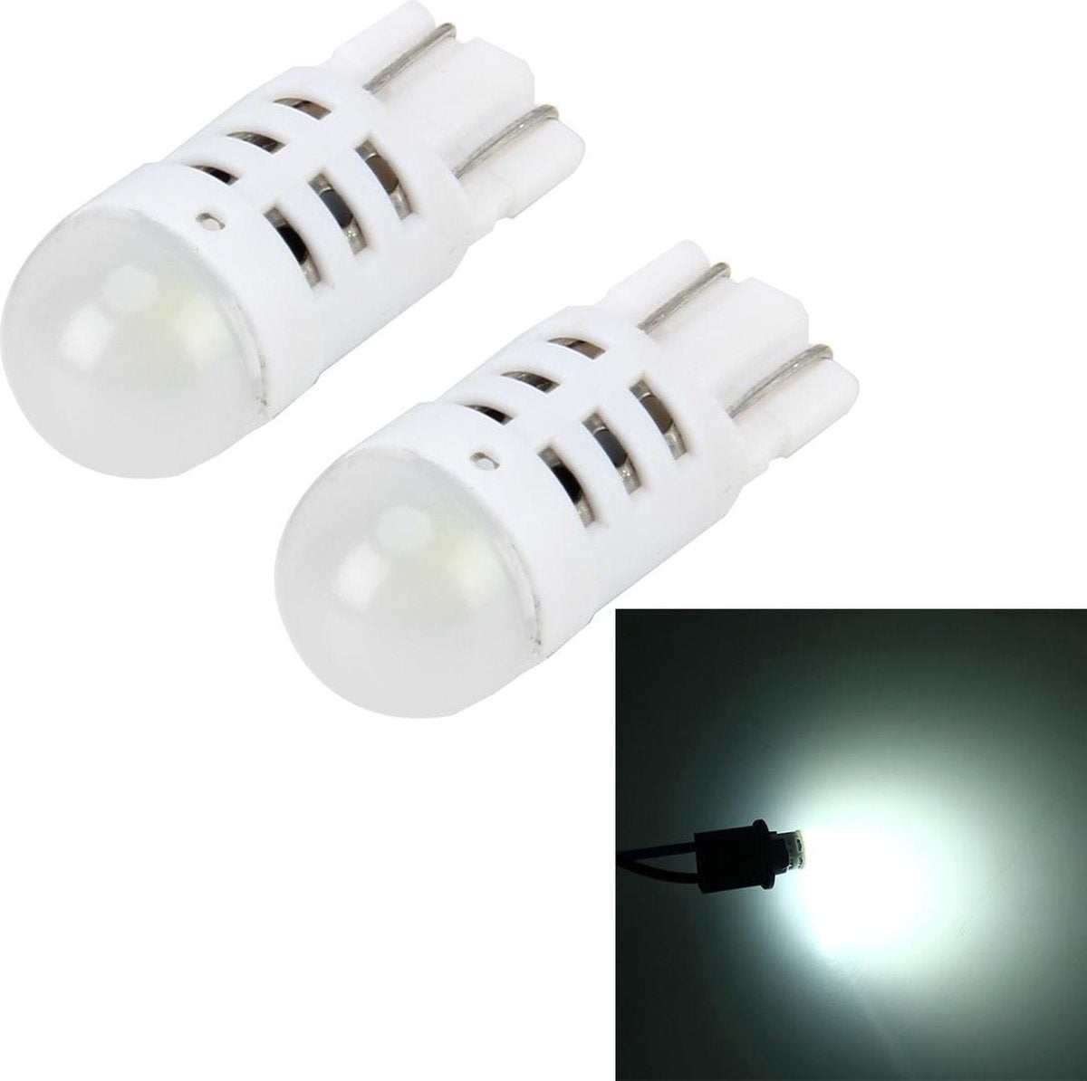 2 STKS T10 3 W 200LM 6000 K Auto Klaring lichten Auto Marker licht met 1 SMD-3030-LED Lampen