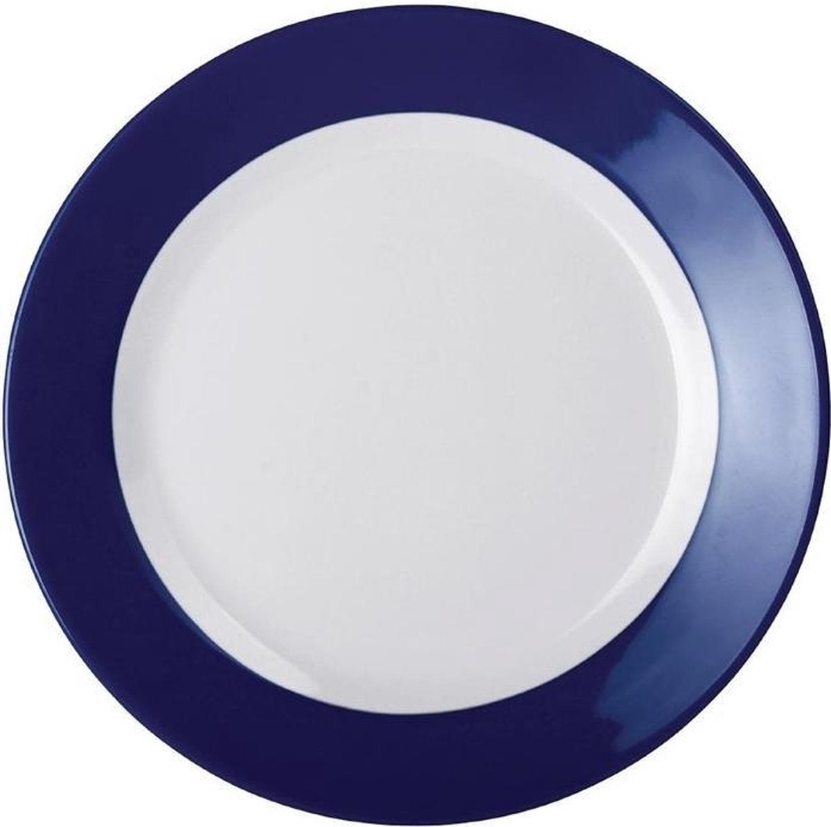 Kristallon Gala melamine bord | blauwe rand | 19