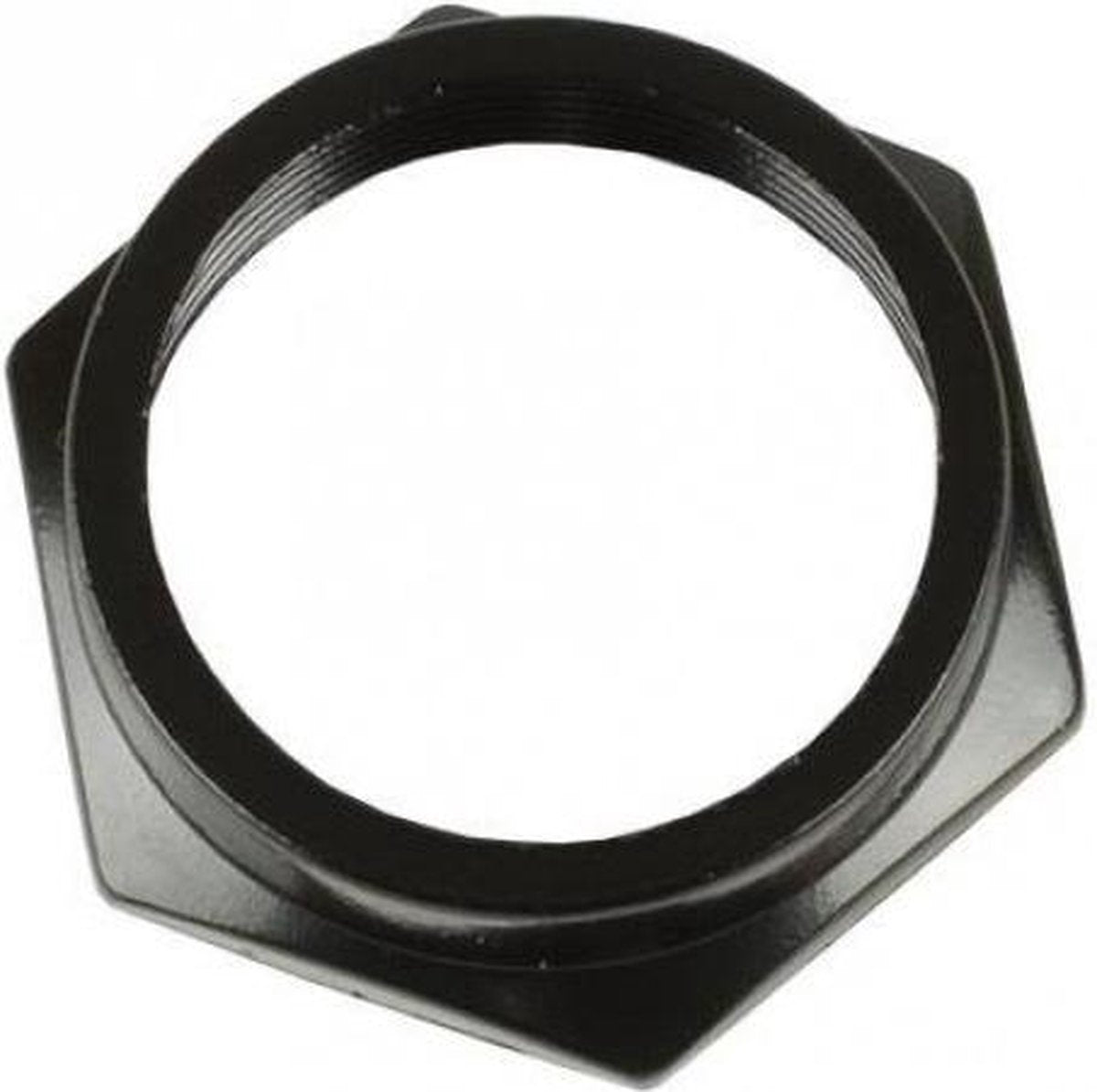 HZB BALHOOFDMOER 1-1/8 INCH / 25.4 MM OVERSIZED ZWART 5 STUKS 6500052