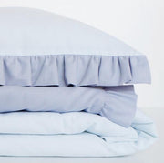 Dekbedovertrek Dolly Ruches Blauw