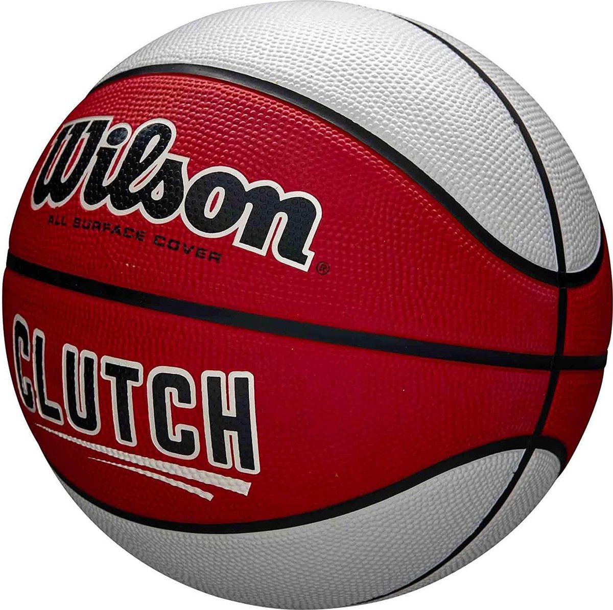 Wilson Basketbal Clutch maat 7 Rood / Wit