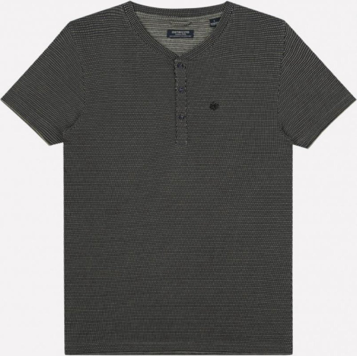 Dstrezzed T-shirt Streep Navy Blauw (202610 - 649)