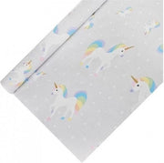 Eenhoorn tafelkleed op rol 5 meter X 1.20 meter