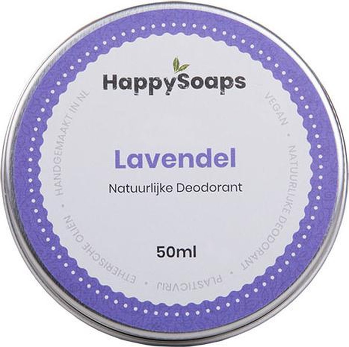 Natuurlijke Deodorant Lavendel | Plasticvrije Deodorant | Deodorant voor Mannen | Deodorant voor Vrouwen | Duurzame Deodorant | Vegan | Palmolievrij