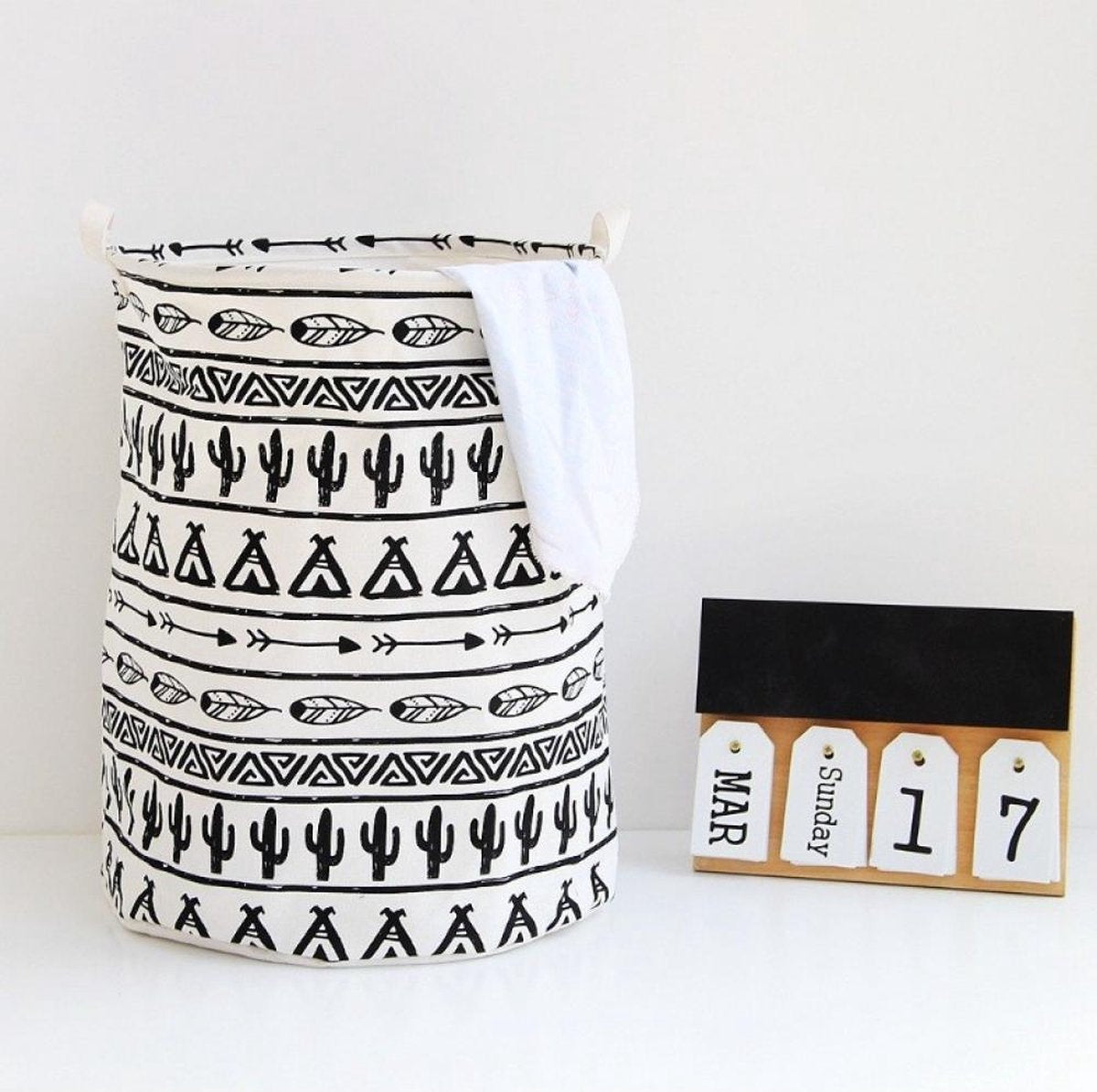 Container - Tas - Wasmand - Speelgoed mand - Cactus