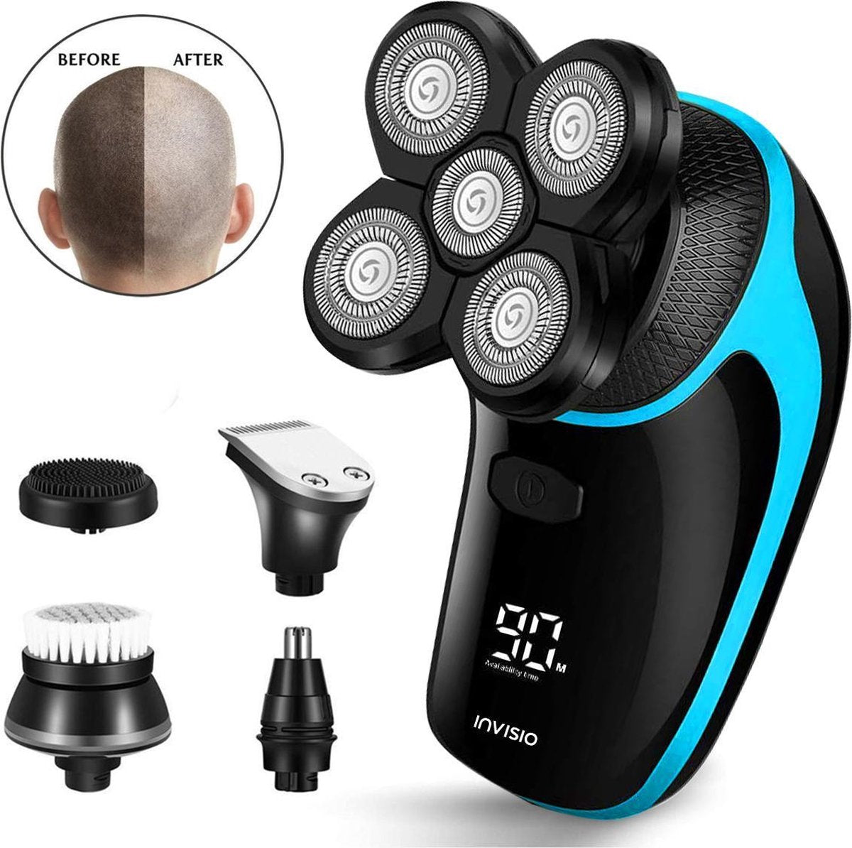 Invisio® Scheerapparaat mannen - 5 in 1
