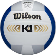 Wilson K1 Gold - wit/blauw - maat 5