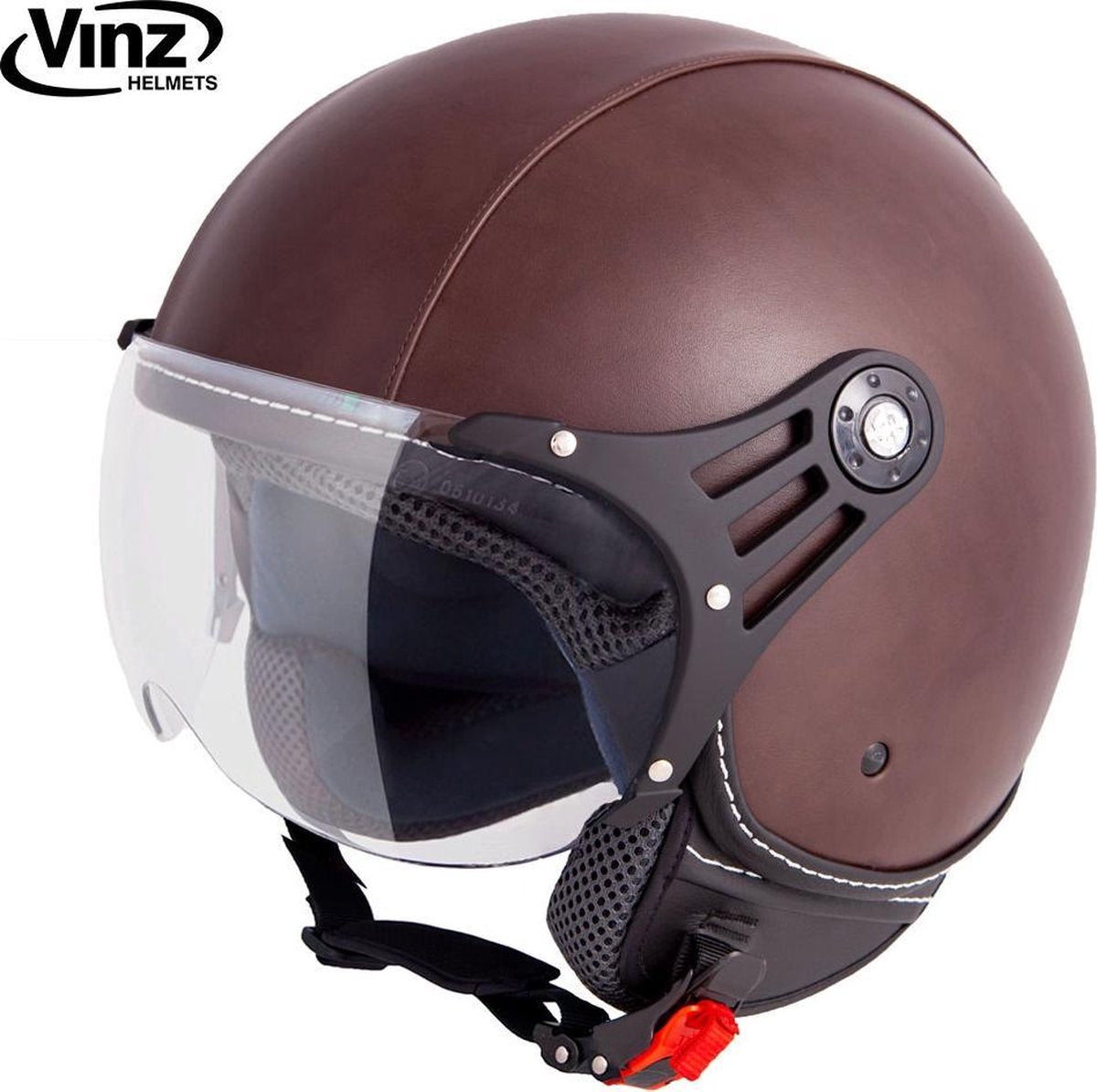 Vinz Laghi Leer - Bruin - Extra Small