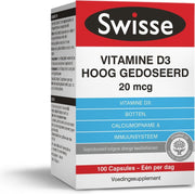 Swisse Vitamine D3 Voedingssupplement - 100 capsules